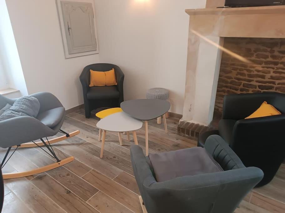 Les Deux Pieds Sous La Couette Villa Saint-Aubin-Sur-Mer  Exterior foto