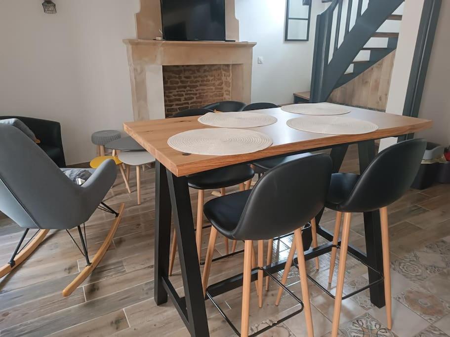 Les Deux Pieds Sous La Couette Villa Saint-Aubin-Sur-Mer  Exterior foto