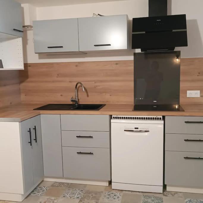 Les Deux Pieds Sous La Couette Villa Saint-Aubin-Sur-Mer  Exterior foto